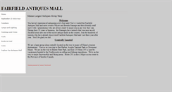 Desktop Screenshot of fairfieldantiquesmall.com